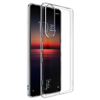 Sony Xperia 1 III IMAK UX-5 Series Full Protection Transparent Flexible TPU Case Cover