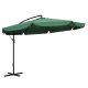 MultiGarden Large 3.5m Cantilever Garden Parasol, Green