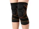 Elastic Knee Brace Stabilizer, Grey/Orange