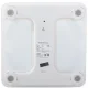 Analytical Bathroom Scales with Bluetooth, Glass, 180kg, White
