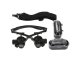 Head Magnifier Glasses with LED Light & 4 Lenses 10x-25x