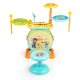 Kids 2-in-1 Drum Kit & Keyboard Piano Set with Microphone & MP3 Input
