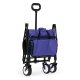 Multigarden TC-005 BLUE saliekams dārza un pludmales ratiņš 48x90 cm, zils
