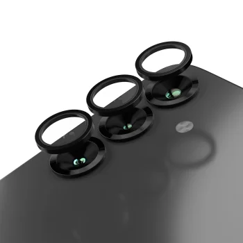 Etteri Camera Lens Protector for Samsung Galaxy S25, Black