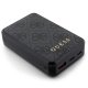 Guess Powerbank 18W GUPB10DP4GEGK 10000mAh black/black 4G Leather Metal Logo