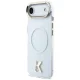 Karl Lagerfeld IML K Head Logo MagSafe Case for iPhone Air - Clear