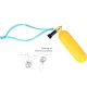 Buoyancy Mount for GoPro and SJCAM Sports Cameras, Yellow