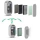 Carruzzo Pro Air Purifier with Ionizer, HEPA 13 Filter and WiFi