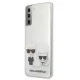 Karl Lagerfeld Samsung Galaxy S21+ Case Karl & Choupette, Transparent