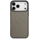 Mercedes iPhone 17 Pro Max Case Leather Vintage Logo MagSafe, Beige