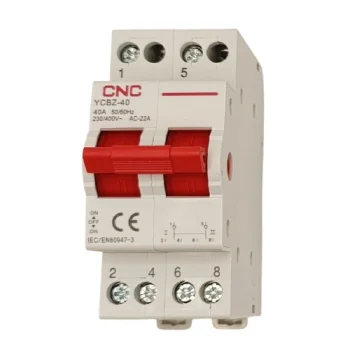 Modular Changeover Switch CNC YCBZ-40, 2P, 40A, 1-0-2