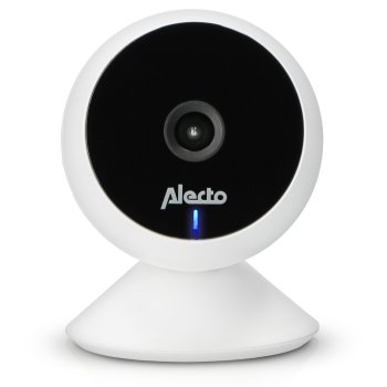 Alecto SMARTBABY5 Wi-Fi Baby Monitor with Camera, White