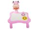 Kids Drawing Projector - Table with Markers and Melodies, Pink