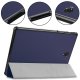 Samsung Galaxy Tab S4 10.5\" (T830/T835) Trifold Stand PU Leather Hard Protective Cover Case, Blue