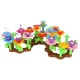 Creative Flower Garden Building Blocks Set - 104 Pieces