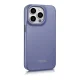 Icarer iPhone 14 Pro Max Leather Folio Case MagSafe, Light Purple