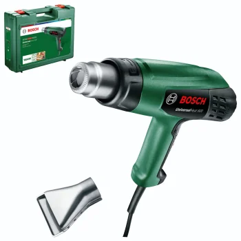 Bosch UniversalHeat 600 Heat Gun with Glass Protection Nozzle and Case