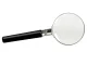 Classic Magnifying Glass with Metal Frame, 60mm, Silver/Black