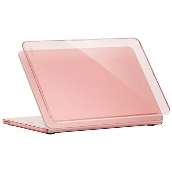 Uniq Vero Protective Case for MacBook Neo, Translucent Pink