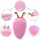 Electric Sonic Facial Cleansing Brush Massager ZX-1683, Purple