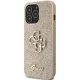 Apple iPhone 13 Pro 6.1\'\' Glitter Script Big 4G Case Cover, Gold