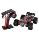 RC Car WLToys 184008 1:18 4WD Brushless LED RTR 60 km/h, Black/Red