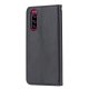 Sony Xperia 5 (J8210 J9210) PU Leather Wallet Book Case Cover, Black | Чехол Кошелёк Книжка для...