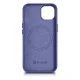 iCarer Genuine Leather Case for iPhone 14 Plus with MagSafe, Light Purple