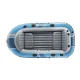 Intex Excursion 4 Inflatable Boat 4-Person Set with Oars Pump 66324