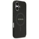 Guess Saffiano Classic Logo MagSafe Phone Case Cover iPhone 17 - black
