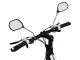 Bicycle Rearview Mirrors with Reflectors for 20-25mm Handlebar, 2 Pcs