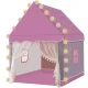Kruzzel 22653 Kids Play Tent with LED Lights, Pink