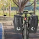Rockbros 30140022001 Waterproof Bicycle Trunk Bag, Black