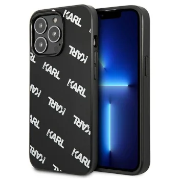 Karl Lagerfeld Allover Case for iPhone 13 Pro / 13 Black