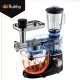 Ruhhy 3-in-1 Planetary Food Processor with Blender and Meat Grinder, 2200W, Black