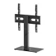 Maclean MC-1240 Universal TV Stand, 32-65\", up to 40 kg, VESA 400x400, Black
