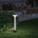 Maclean MCE465 C/M LED Solar Lamp with Sensor, 3 Modes, IP44, Matte Chrome