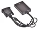 VGA to HDMI Adapter with 3.5mm Audio and USB, Full HD, Black
