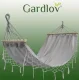 Gardlov Garden Hammock with Wooden Spreader Bars, 200x100 cm, Grey