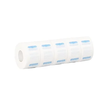 Activeshop Disposable Hairdressing Paper Neck Collars 5 Rolls White