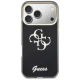 Guess IML 4G Script Metal Case for iPhone 17 Pro / 18 Pro - Black