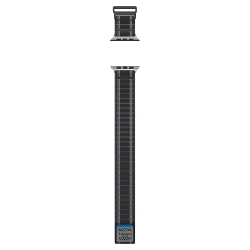 Spigen WBF0 dirželis Apple Watch 44 / 45 / 46 / 49 mm laikrodžiui, juodas
