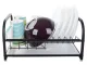Metal Dish Drainer Rack with Tray, Black