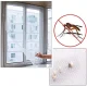 Mosquito Mesh Net Anti-Insect Screen for Windows - 130x150cm, White