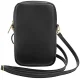 Guess Zip Triangle 4G Phone Bag, Black