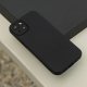 Apple iPhone 15 Pro Max 6.7\'\' Matt Silicone Color Case Cover, Black