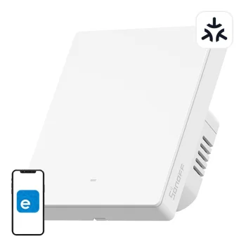 Smart Wall Switch Sonoff M5-1C-80W Matter 1-Channel
