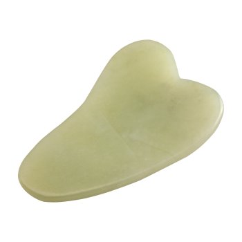 Gua Sha Facial Massage Jade Stone, green