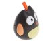 Bērnu Attīstošā Neapgāžamā Taktīlā Maņu Rotaļlieta Grabulis \"Pūce\", Melns | Kid\'s Tumbler Toy Rattle...