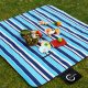 Складной плед-коврик для пикника, 200x200см | Folding Picnic Mat Blanket